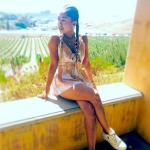 Pink Floral 2-piece Set